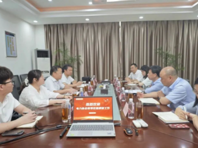 浙江電力協(xié)會領導來我公司調研指導工作！