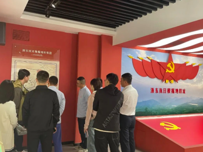 黨建活動丨追尋紅色足跡，走進寧波四明山